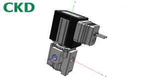 CKD直動式3通電磁閥 流體控制閥FFG